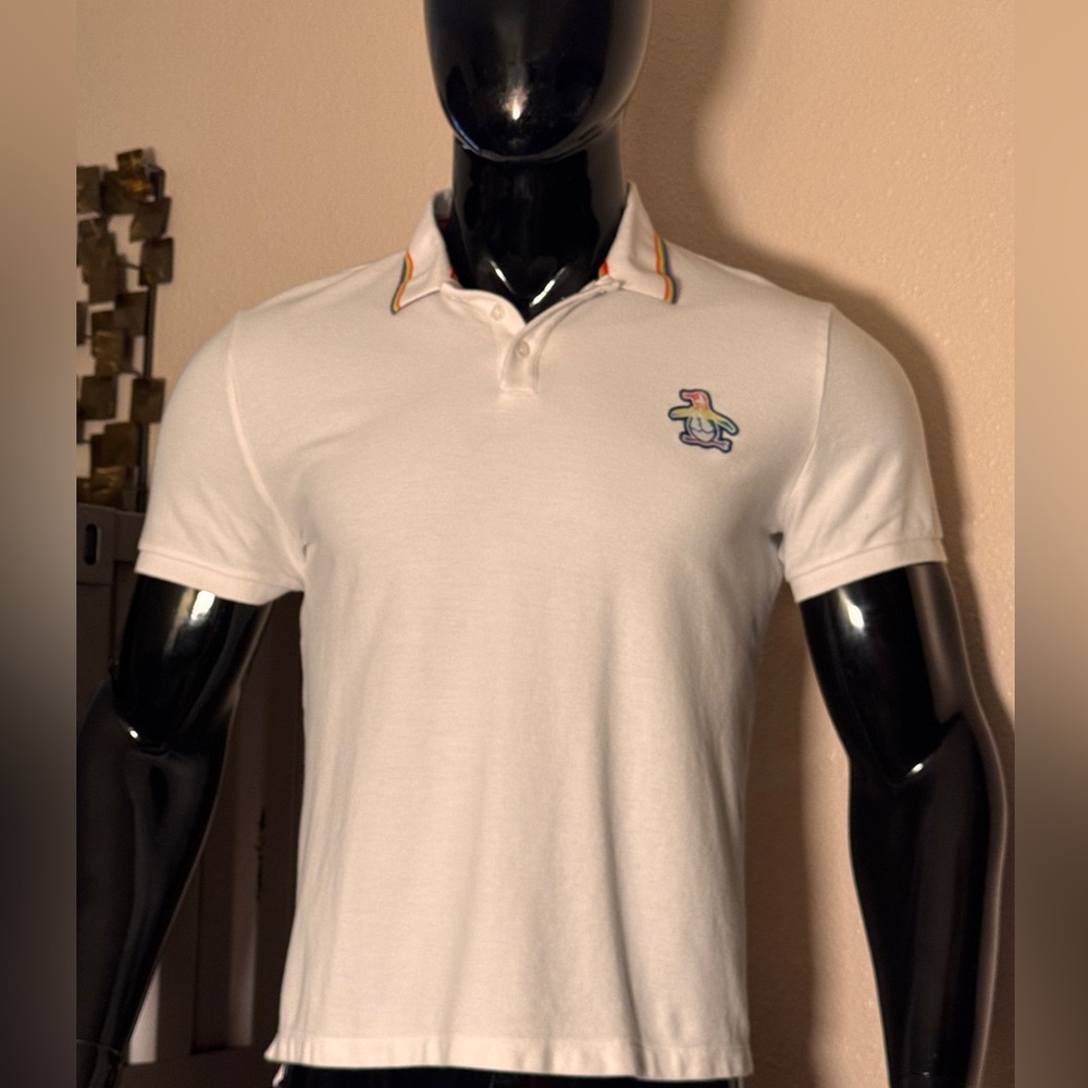 Penguin Men’s Gay Pride Polo